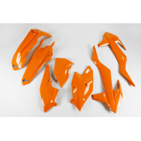 Plastic Kit orange for Ktm EXC 125/XC W125 - EXC 150/XC W150 / XC W150TPI - EXC 250/XC W250 - EXC-F 250/XCF W250 - EXC 300/X....