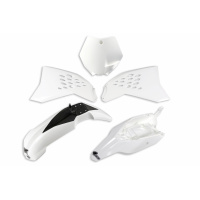 Plastic Kit white for Ktm SX 65 (2012-15) - REPLICA PLASTICS - KTKIT525-047 - Ufo Plast