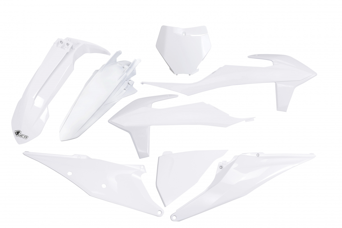 Plastic kit Ktm - white 20-21 - REPLICA PLASTICS - KTKIT522-042 - UFO Plast