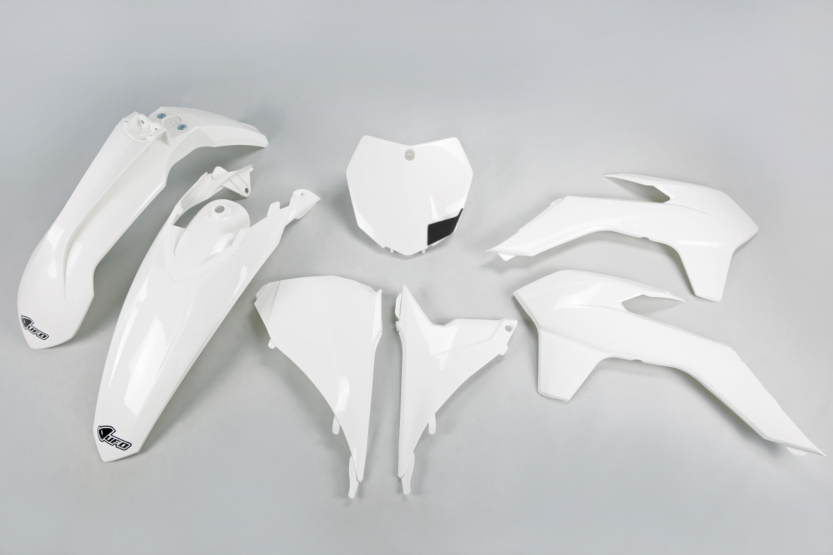 Plastic kit Ktm - white 047 - REPLICA PLASTICS - KTKIT515-047 - UFO Plast