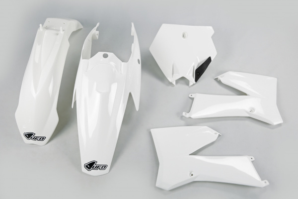 Plastic kit Ktm - white 047 - REPLICA PLASTICS - KTKIT505-047 - UFO Plast