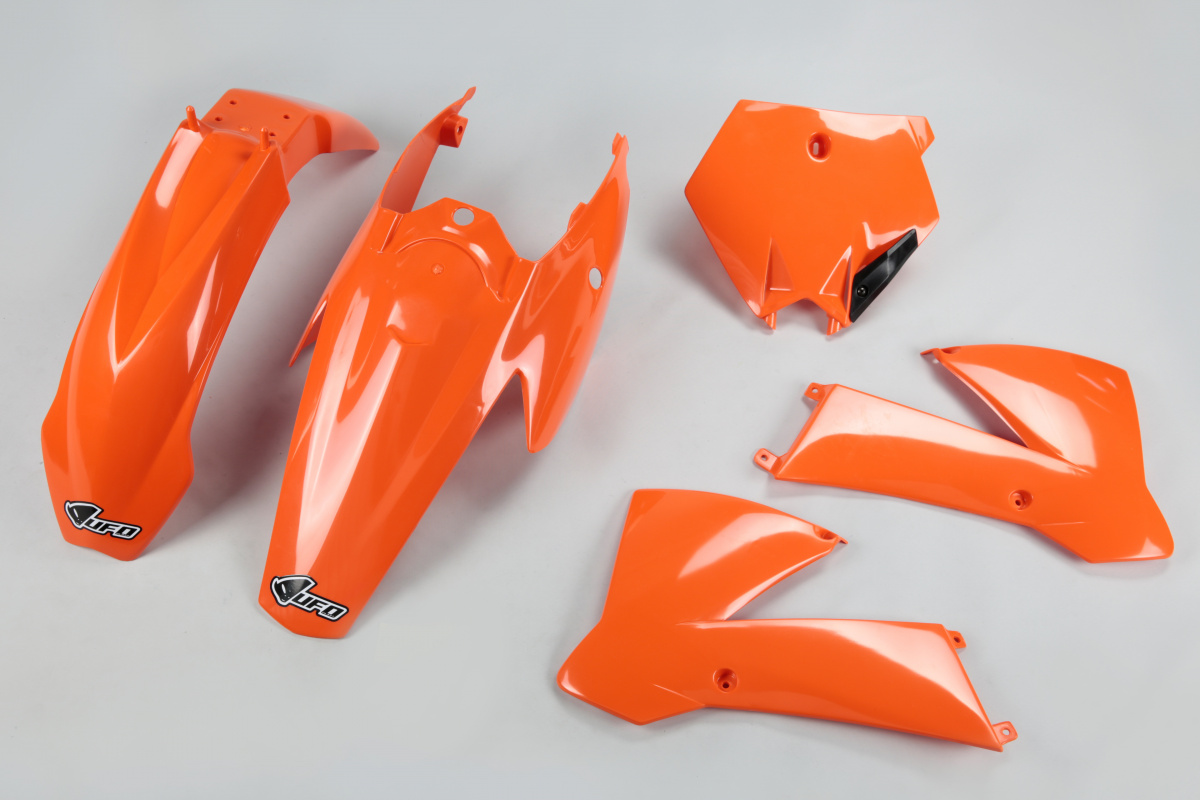 Plastic Kit orange for Ktm SX 85 (2004-05) - REPLICA PLASTICS - KTKIT504-127 - Ufo Plast