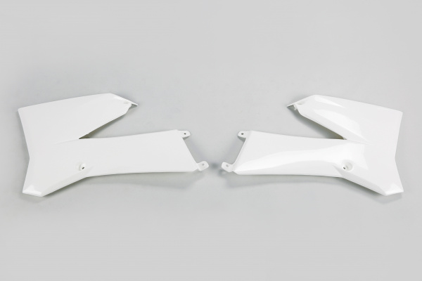 Radiator covers - white 047 - Ktm - REPLICA PLASTICS - KT03088-047 - UFO Plast