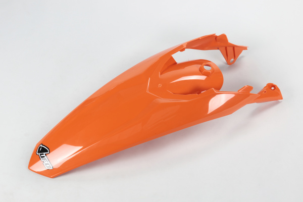 Rear fender - orange 127 - Ktm - REPLICA PLASTICS - KT04024-127 - UFO Plast