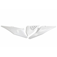 Side Panels white for Ktm SX 250/XC 250 - SX 125/XC 125 - EXC 125/XC W125 - SX 150 - EXC 150/XC W150 / XC W150TPI - EXC 250/....