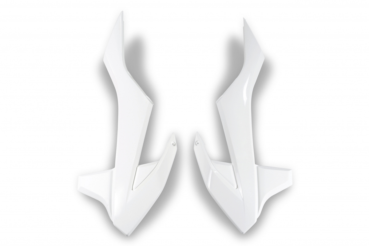 Radiator covers - white 20-21 - Ktm - REPLICA PLASTICS - KT04085-042 - UFO Plast