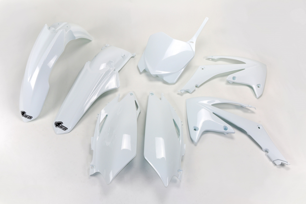 Plastic kit Honda / USA - white 041 - REPLICA PLASTICS - HOKIT115-041 - UFO Plast