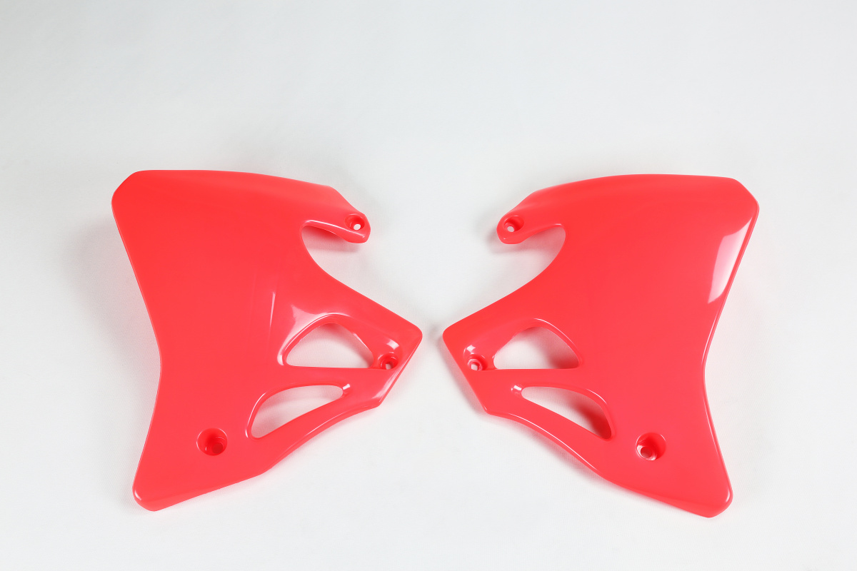 Radiator covers - red 067 - Honda - REPLICA PLASTICS - HO02672-067 - UFO Plast