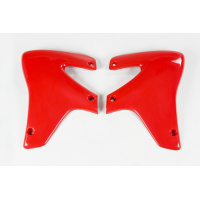 Radiator covers - red 069 - Honda - REPLICA PLASTICS - HO03676-069 - UFO Plast