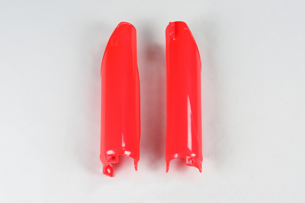 Fork slider protectors - red 067 - Honda - REPLICA PLASTICS - HO03672-067 - UFO Plast