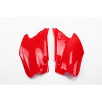 Side Panels red for Honda CR 125 (2000-01) - CR 250 (2000-01) - REPLICA PLASTICS - HO03665-070 - Ufo Plast