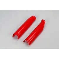 Fork slider protectors - red 070 - Honda - REPLICA PLASTICS - HO04640-070 - UFO Plast