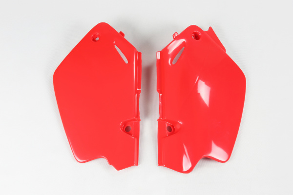 Side panels - red 070 - Honda - REPLICA PLASTICS - HO03626-070 - UFO Plast