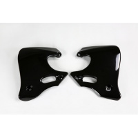 Radiator Covers black for Honda CR 125 (1993-94) - CR 250 (1992-94) - REPLICA PLASTICS - HO02653-001 - Ufo Plast