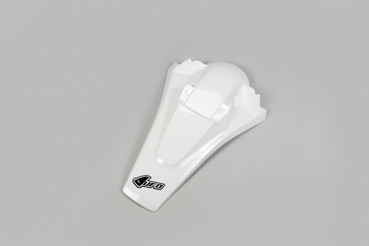 Rear fender / With pins - white 041 - Husqvarna - REPLICA PLASTICS - HU03374-041 - UFO Plast