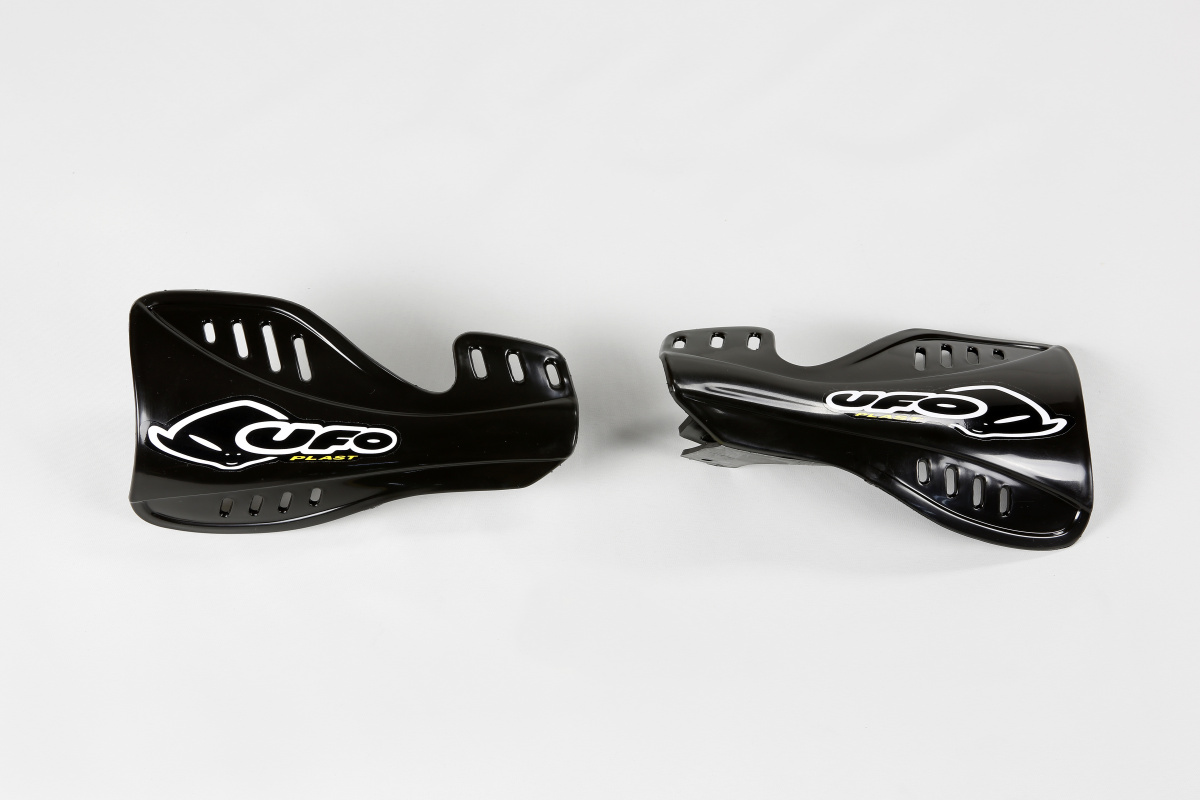 Handguards black for Husqvarna TC 250 - TC 449 - TE 449 - TC 499 - TE 499 - TE 511 - REPLICA PLASTICS - HU03311-001 - Ufo Plast