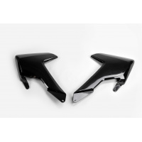 Radiator Covers black for Husqvarna TC 250 - TE 250 - TC 125 - TE 125 - FC 250 - FE 250 - TE 300 - FC 350 - FE 350 - FC 450 ....