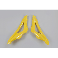 Radiator covers / Upper part - yellow 103 - Husqvarna - REPLICA PLASTICS - HU03316-103 - UFO Plast