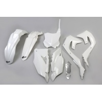 Plastic kit Kawasaki - white 047 - REPLICA PLASTICS - KAKIT227-047 - UFO Plast