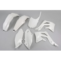 Plastic kit Kawasaki - white 047 - REPLICA PLASTICS - KAKIT220-047 - UFO Plast