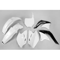 Plastic kit Kawasaki - white 047 - REPLICA PLASTICS - KAKIT205-047 - UFO Plast