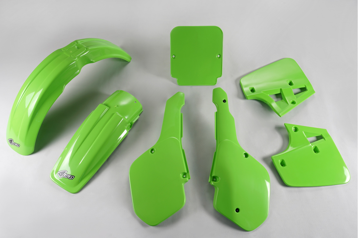 Plastic kit Kawasaki - green - REPLICA PLASTICS - KAKIT191-026 - UFO Plast