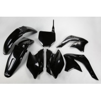 Plastic kit Kawasaki - black - REPLICA PLASTICS - KAKIT205-001 - UFO Plast