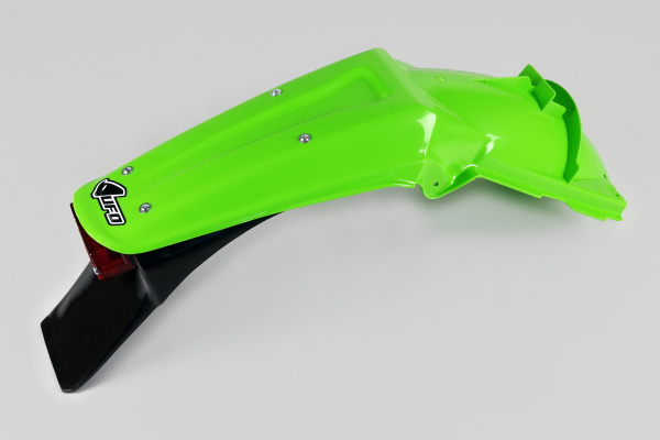 Rear fender / Enduro - green - Kawasaki - REPLICA PLASTICS - KA02775-026 - UFO Plast