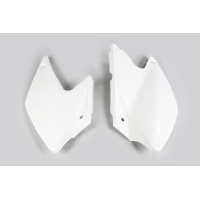 Side panels - white 047 - Kawasaki - REPLICA PLASTICS - KA03790-047 - UFO Plast