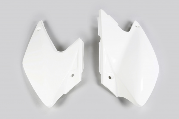 Side panels - white 047 - Kawasaki - REPLICA PLASTICS - KA03790-047 - UFO Plast