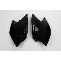 Side panels - black - Kawasaki - REPLICA PLASTICS - KA03755-001 - UFO Plast