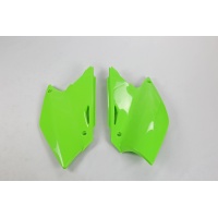 Side panels - green - Kawasaki - REPLICA PLASTICS - KA03755-026 - UFO Plast