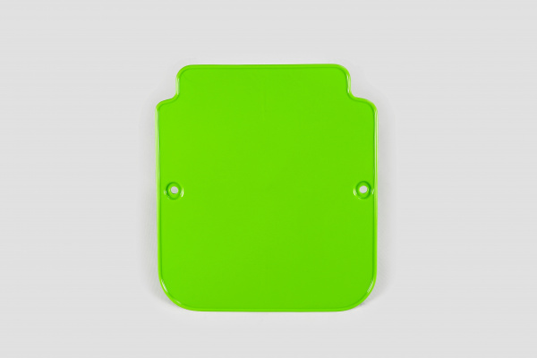 Front number plate - green - Kawasaki - REPLICA PLASTICS - KA02707-026 - UFO Plast
