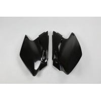 Side Panels black for Kawasaki KXF 450 (2006-08) - REPLICA PLASTICS - KA03771-001 - Ufo Plast