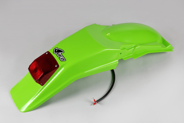 Rear fender / 5W - green - Kawasaki - REPLICA PLASTICS - KA02789-026 - UFO Plast