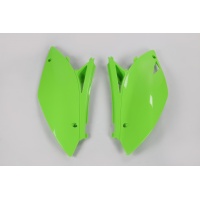 Side panels - green - Kawasaki - REPLICA PLASTICS - KA04700-026 - UFO Plast