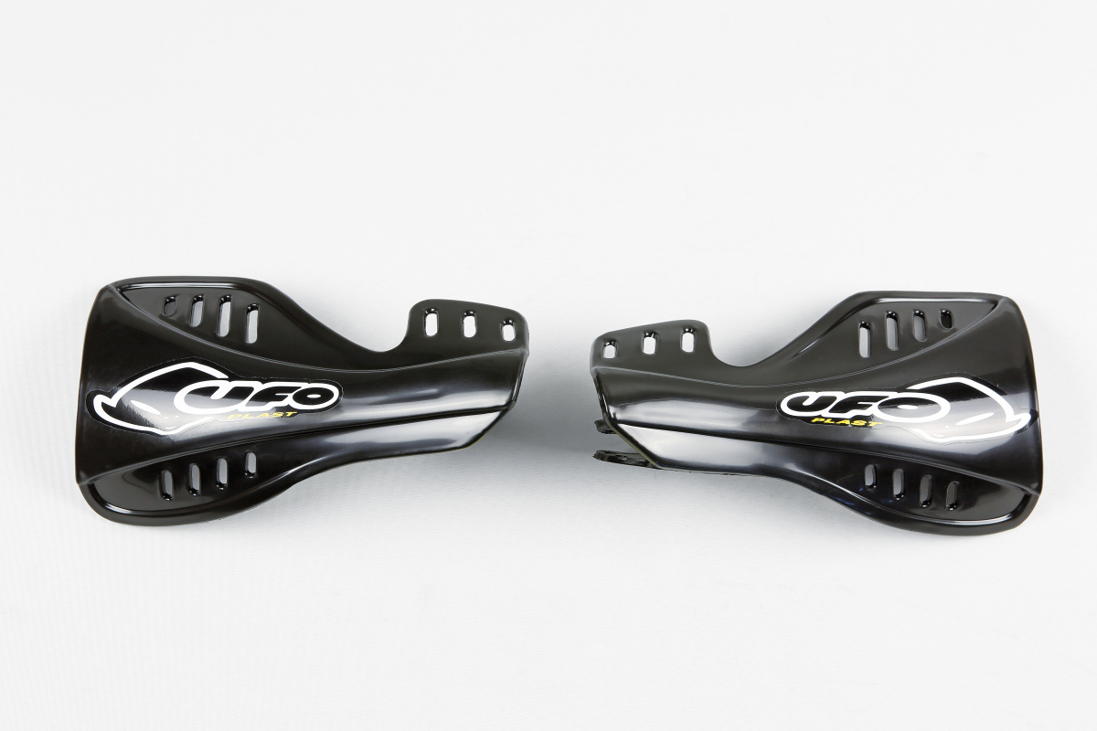 Handguards black for Suzuki RMZ 450 (2005-06) - REPLICA PLASTICS - SU03999-001 - Ufo Plast