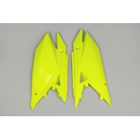 Side panels - neon yellow - Suzuki - REPLICA PLASTICS - SU04942-DFLU - UFO Plast