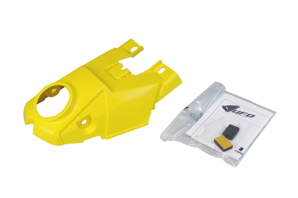 Mixed spare parts / Tank cover - yellow 102 - Suzuki - REPLICA PLASTICS - SU04949-102 - UFO Plast