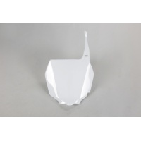 Front Number Plate white for Suzuki RMZ 250 (2007-09) - RM 125 (2001-25) - RM 250 (2001-25) - RMZ 450 (2005-07) - REPLICA PLA...