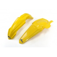 Fenders Kit yellow for Yamaha YZF 250 (2014-18) - YZF 450 (2014-17) - REPLICA PLASTICS - YAFK318-101 - Ufo Plast