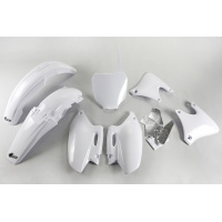 Plastic Kit white for Yamaha YZF 426 (2000-02) - REPLICA PLASTICS - YAKIT289-046 - Ufo Plast