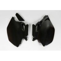 Side Panels black for Yamaha WRF 250 (2003-06) - WRF 450 (2003-06) - REPLICA PLASTICS - YA03866-001 - Ufo Plast