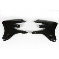 Radiator Covers black for Yamaha WRF 250 (2003-04) - WRF 450 (2003-04) - REPLICA PLASTICS - YA03867-001 - Ufo Plast