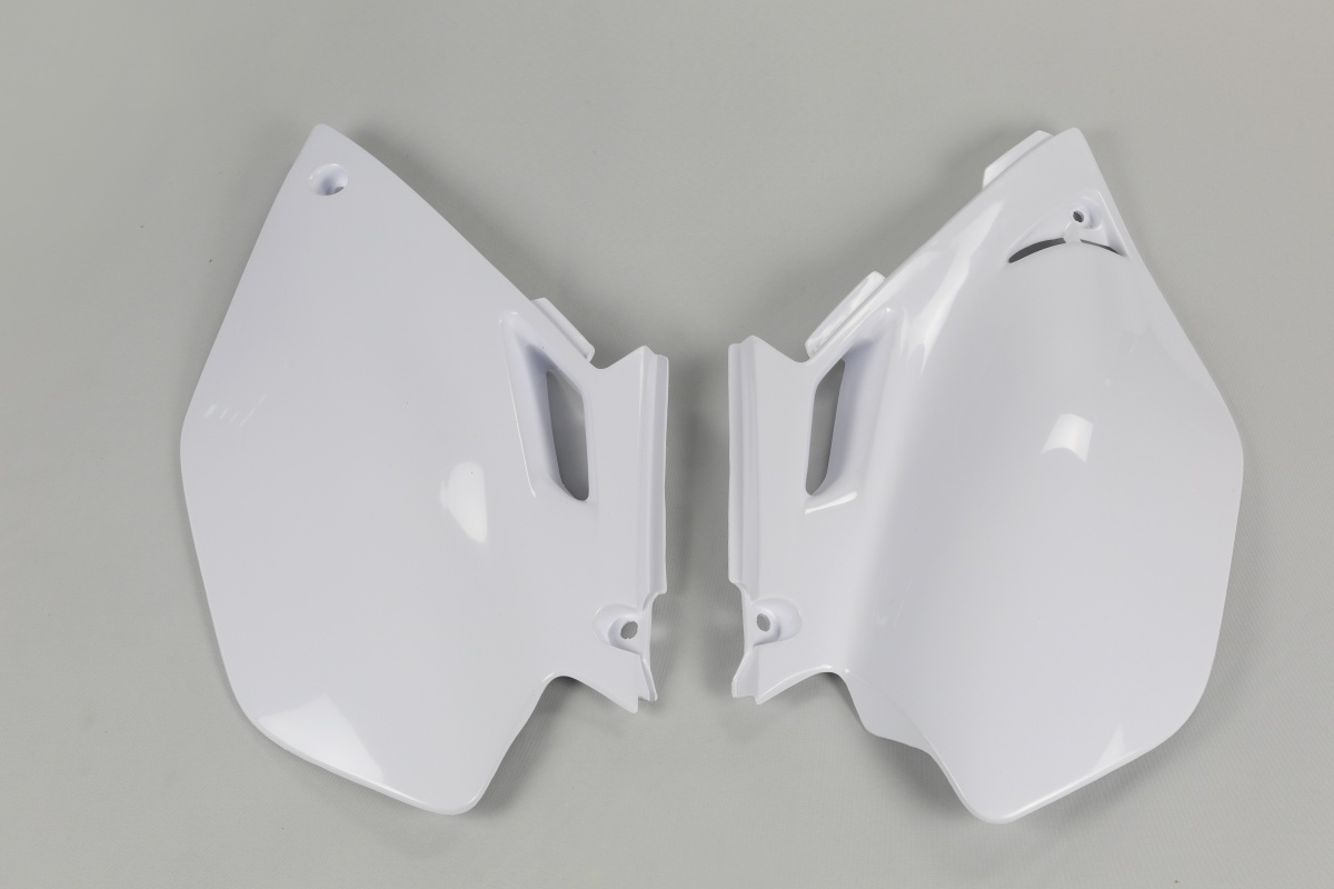 Side panels - white 046 - Yamaha - REPLICA PLASTICS - YA03862-046 - UFO Plast