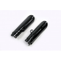 Fork slider protectors - black - Yamaha - REPLICA PLASTICS - YA04870-001 - UFO Plast