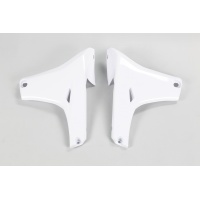 Radiator Covers white for Yamaha YZF 450 (2010-13) - REPLICA PLASTICS - YA04824-046 - Ufo Plast