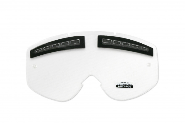 Vented clear lens for motocross google Mixage - Goggles - LE02177 - UFO Plast