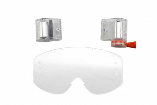 Roll off's with clear lens for motocross google Nazca, Fusion Evolution, Nazca Evolution2 - Goggles - LE02166 - UFO Plast