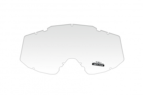 Clear lens for motocross Mystic google - Goggles - LE02197 - UFO Plast